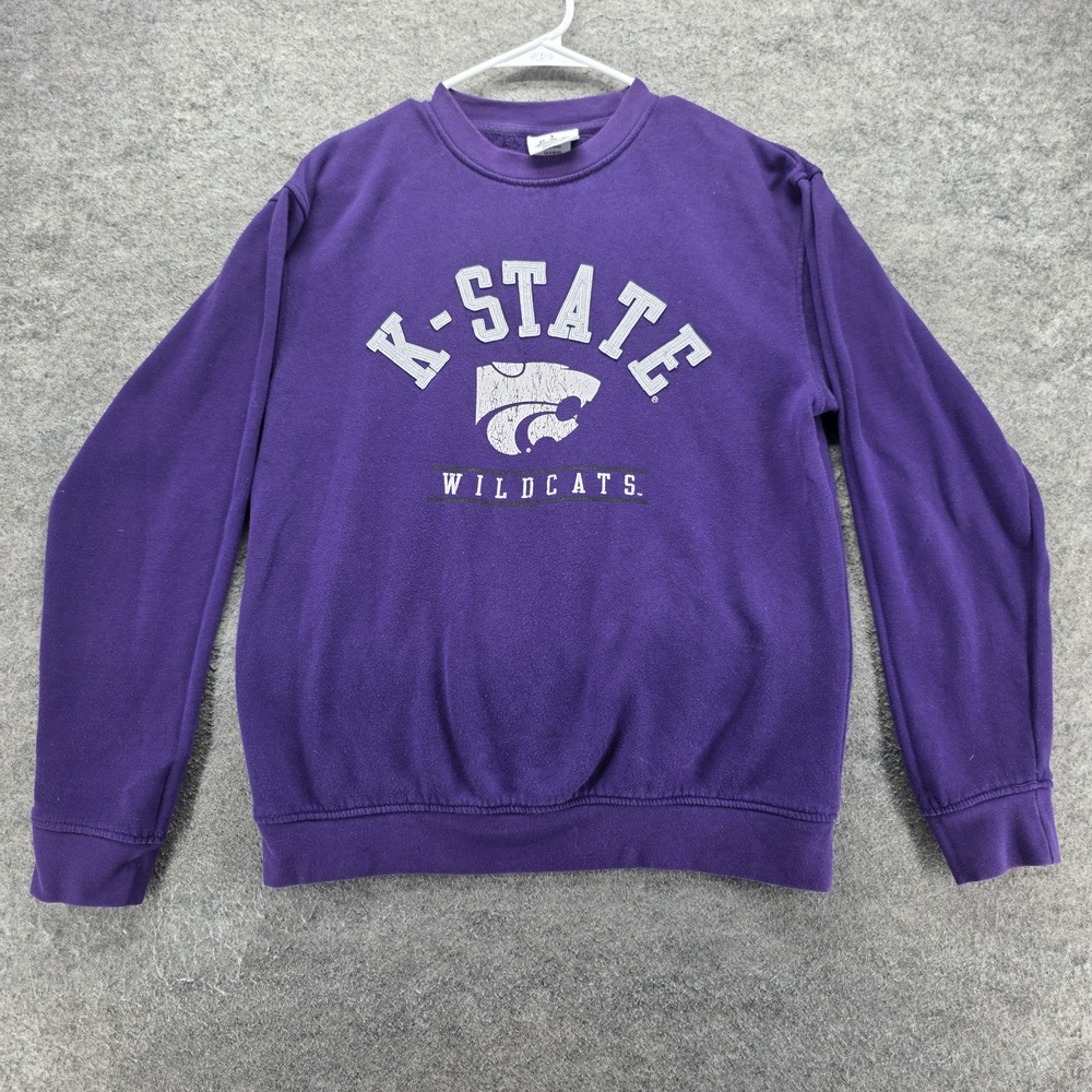 Kansas State Wildcats Sweatshirt Mens S Purple NCAA Football Champion Pullover